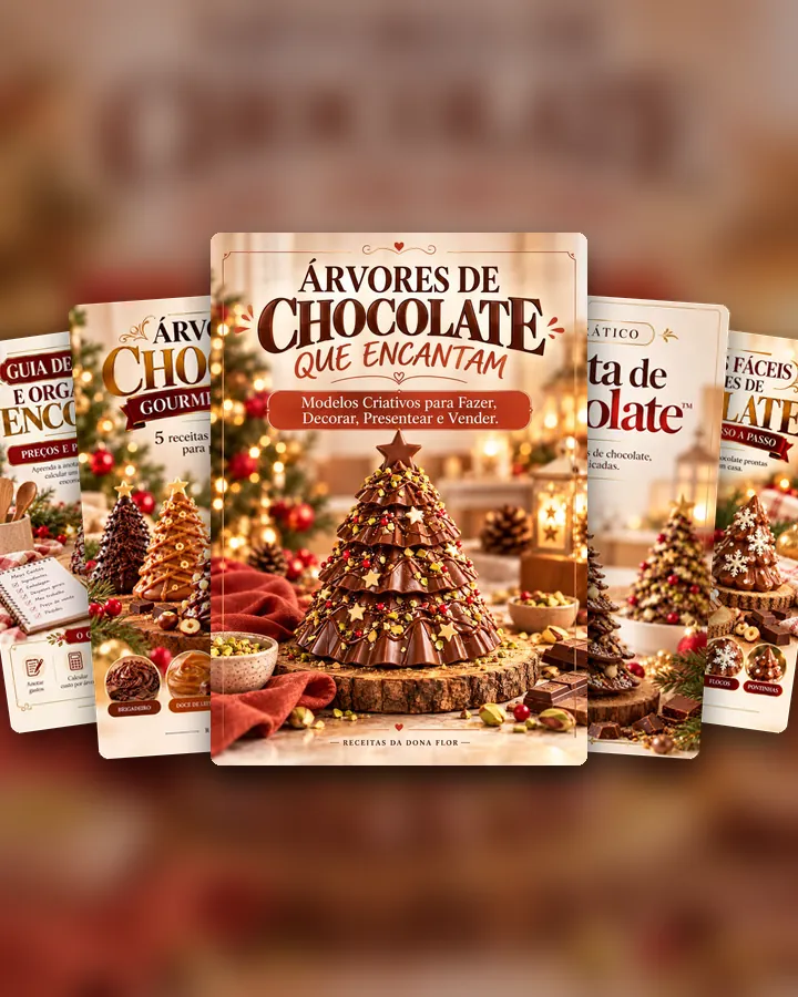 Coleção Árvores de Chocolate da Dona Flor